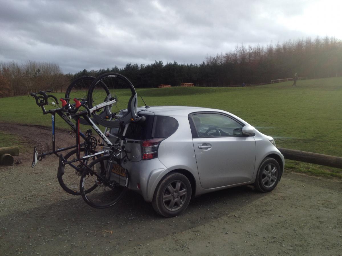 Toyota aygo sale bike roof rack