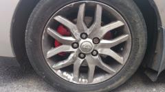 Red front caliper