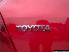Red TOYOTA