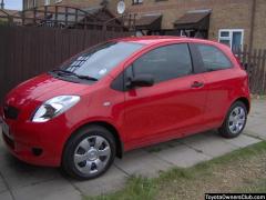 Red Yaris Ion