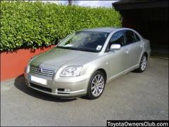 My Toyota Avensis T4 (1.8 litre engine)