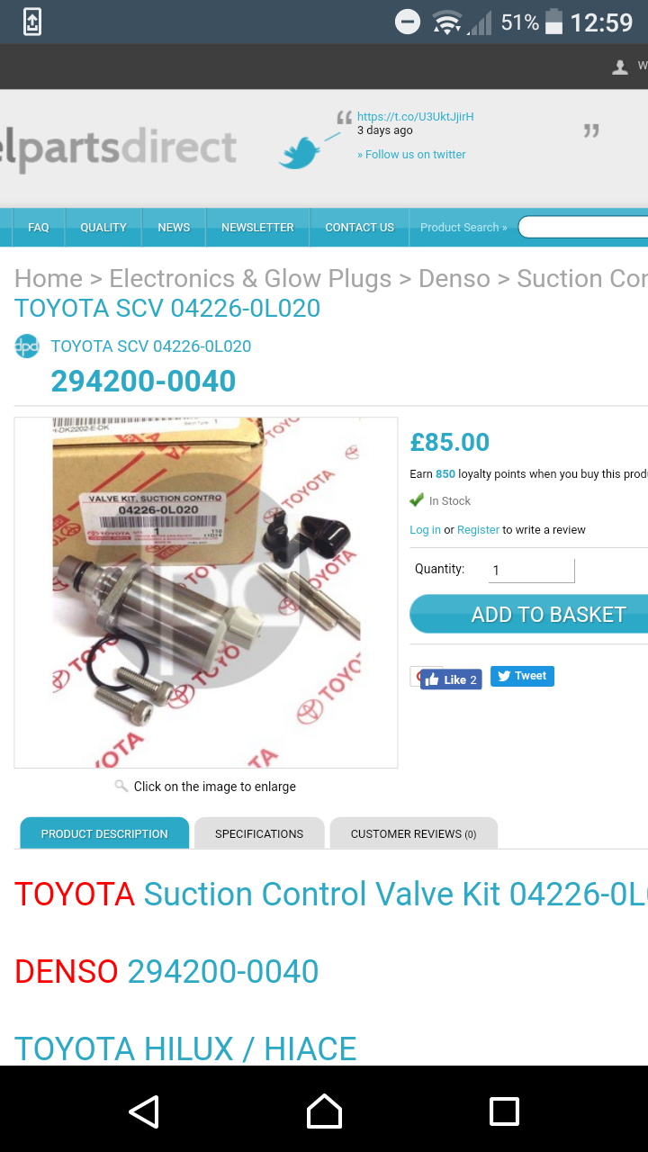 Suction Control Valve (SCV) Help required! - Corolla & Corolla Cross Club -  Toyota Owners Club - Toyota Forum