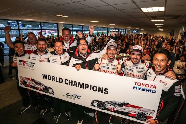 Toyota Gazoo Crowned WEC World Champions