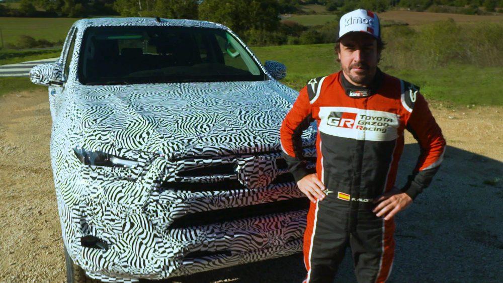 The New 2020 Toyota Hilux, as tested by Fernando Alonso