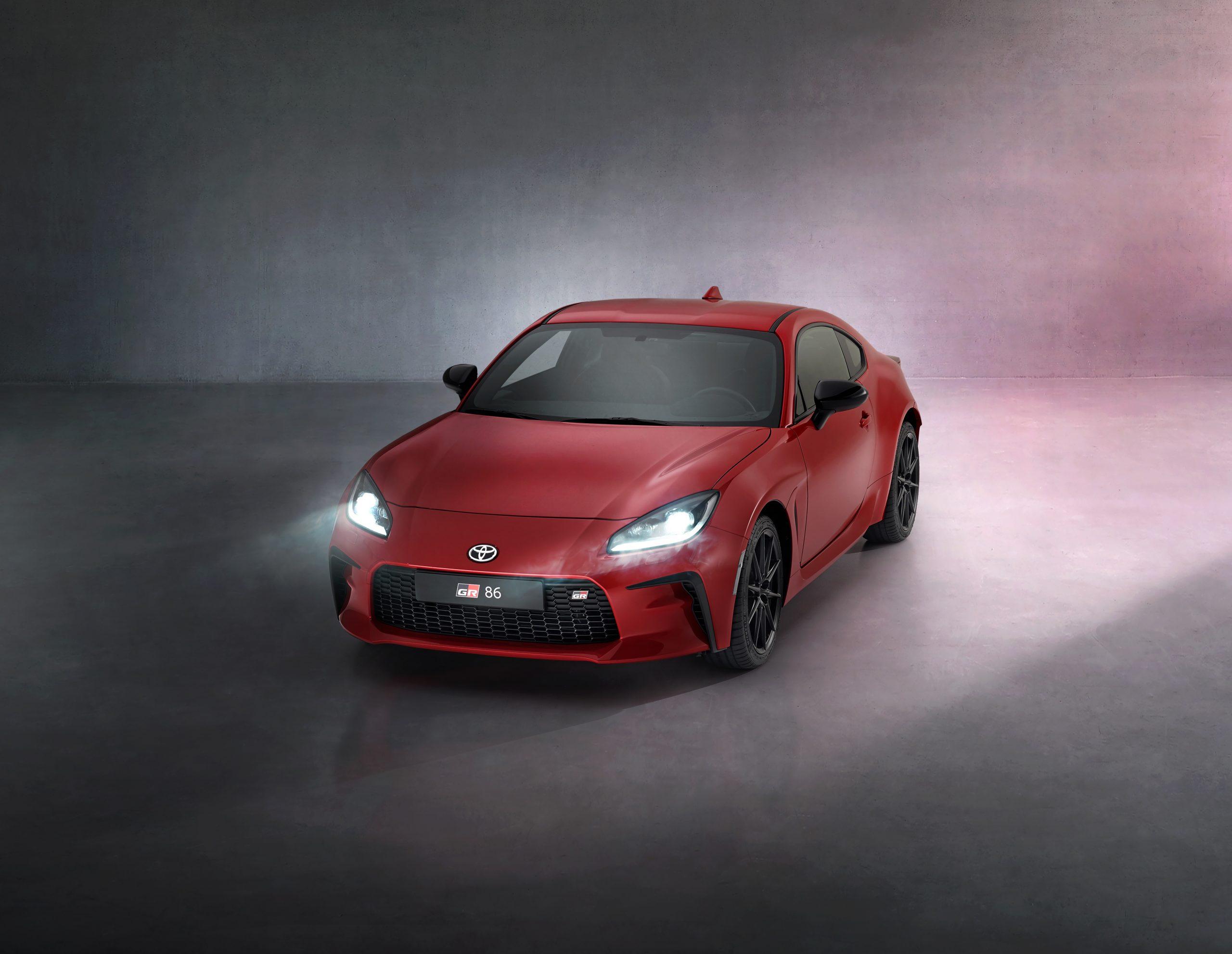 Toyota announces pricing and specification details for the new GR86 coupe