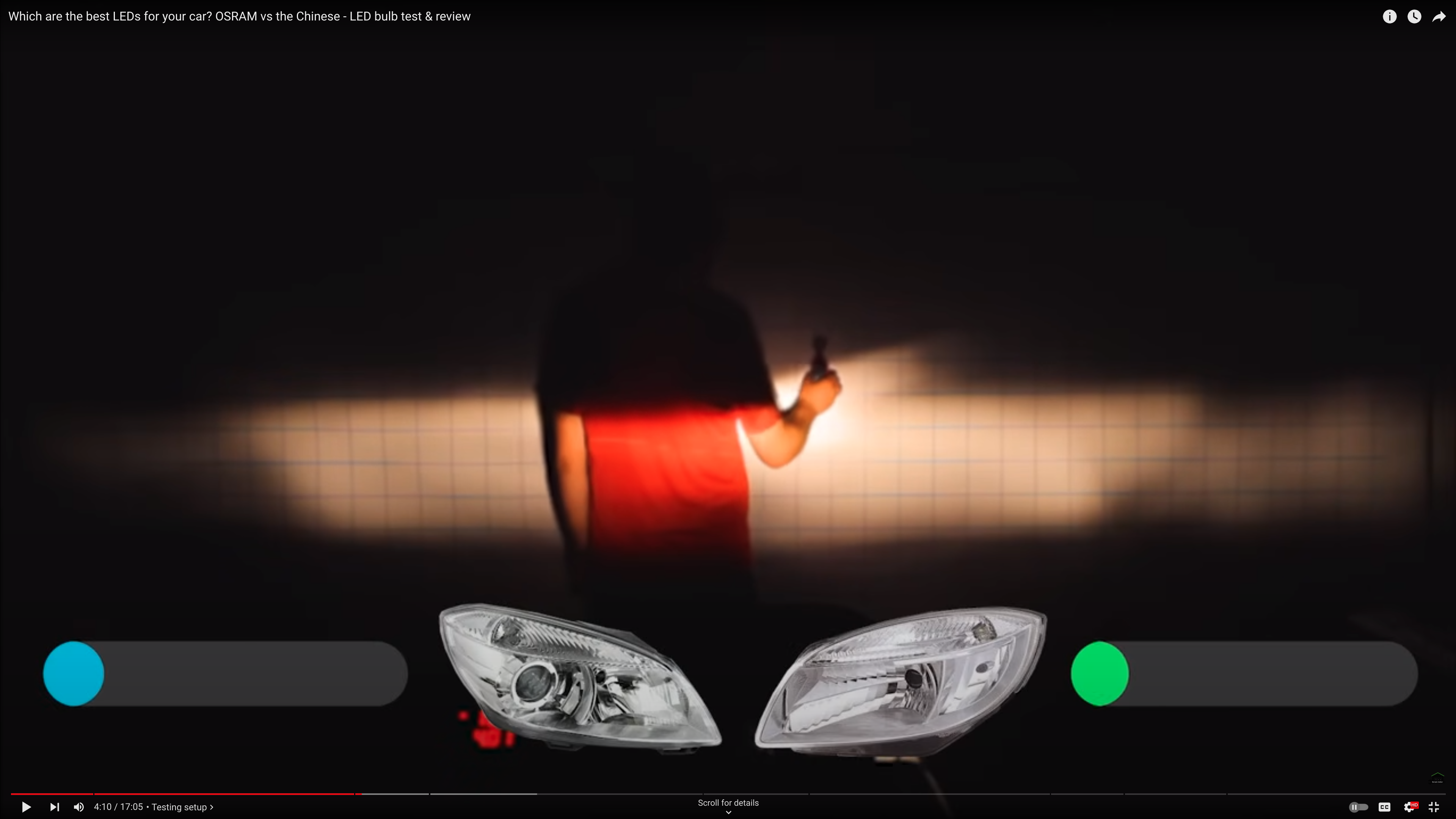 Which are the best LEDs for your car? OSRAM vs the Chinese - LED bulb test  & review 