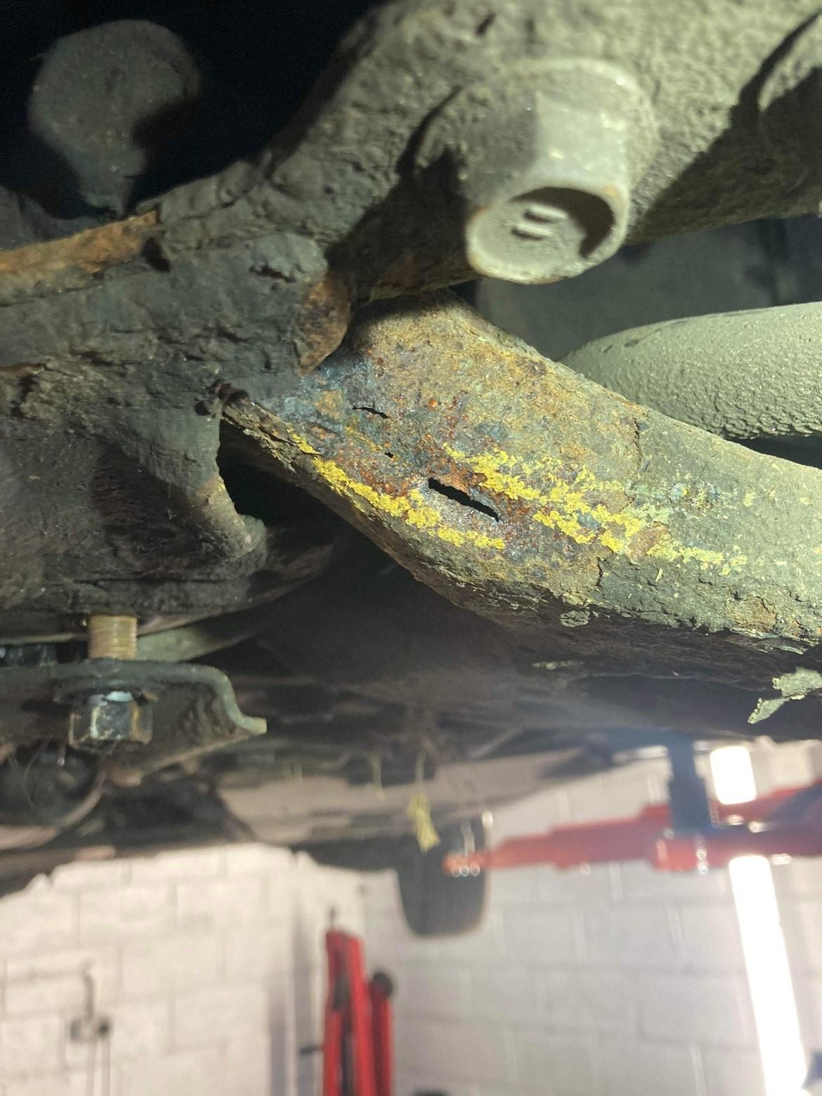 Terminal Subframe Corrosion 63 Plate Page 2 Auris Club Toyota