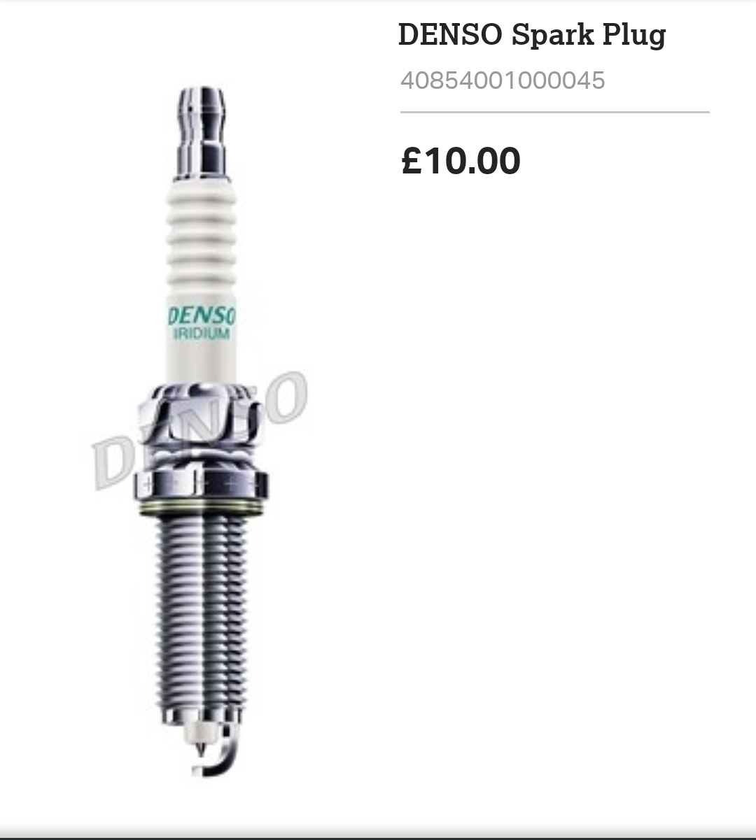 Halfords deals spark plugs